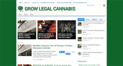 Desktop Screenshot of growlegalcannabis.com